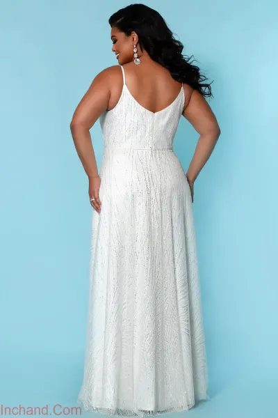  عکس لباس عروس برای افراد شکم دار