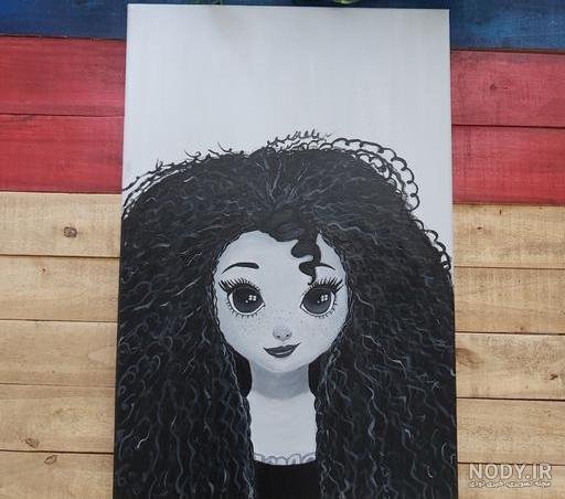  عکس مو فرفری ها برای نقاشی