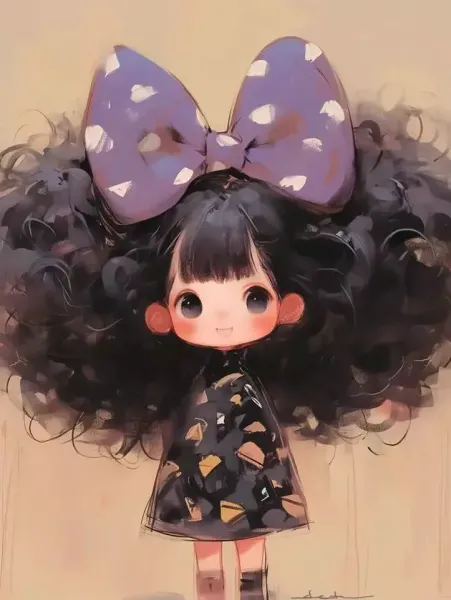  عکس روز مو فرفریا مبارک کارتونی