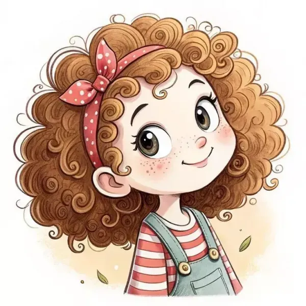  عکس روز مو فرفریا مبارک کارتونی