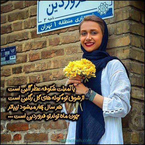  استوری تولد فروردین ماهی