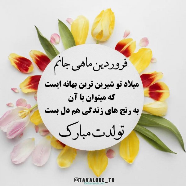  عکس تولد همسر فروردین ماهی