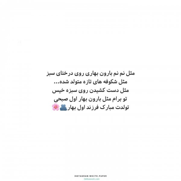  عکس تولد همسر فروردین ماهی