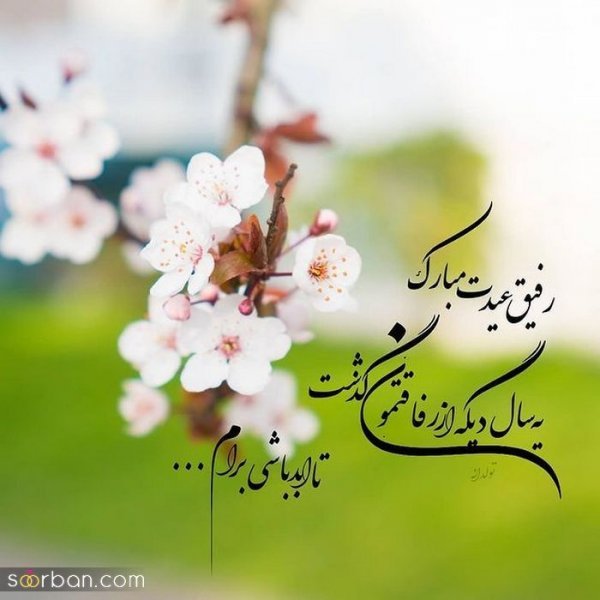  عکس نوشته فروردینی جان تولدت مبارک