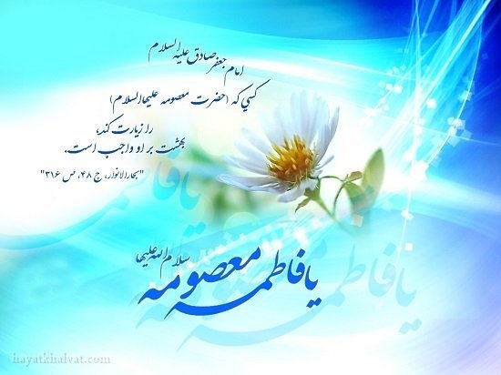  عکس تولد حضرت معصومه مبارک