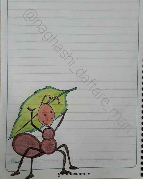  عکس نقاشی مورچه