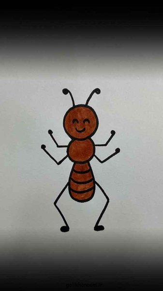  عکس نقاشی مورچه