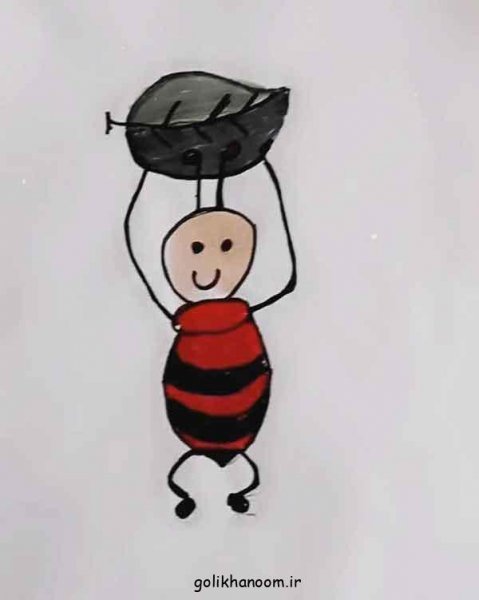  عکس نقاشی مورچه