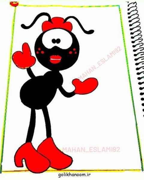  عکس نقاشی مورچه