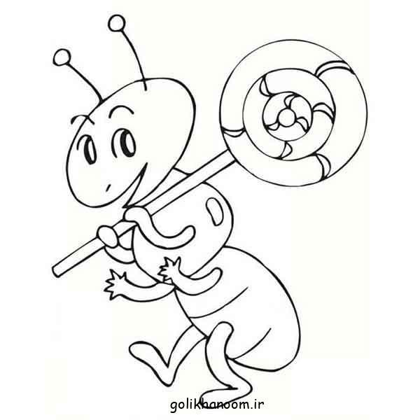  عکس نقاشی مورچه