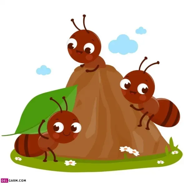  نقاشی مورچه فانتزی