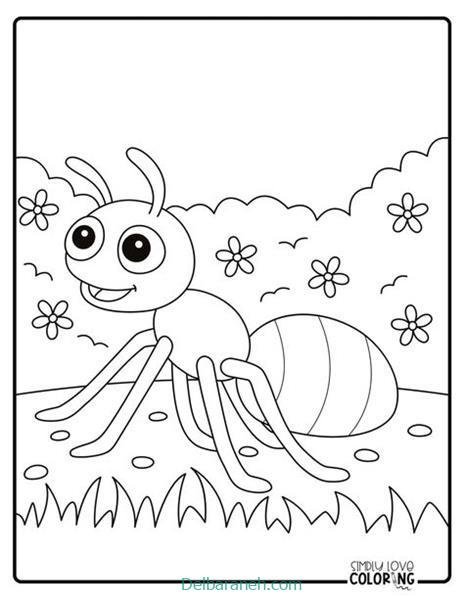  نقاشی مورچه کیوت