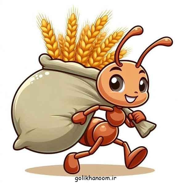  نقاشی مورچه کیوت