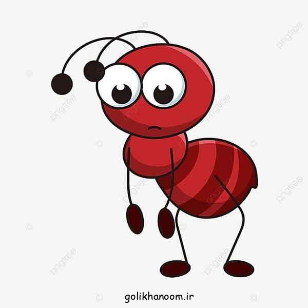  نقاشی مورچه کیوت