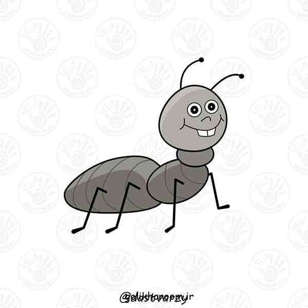  نقاشی مورچه کیوت