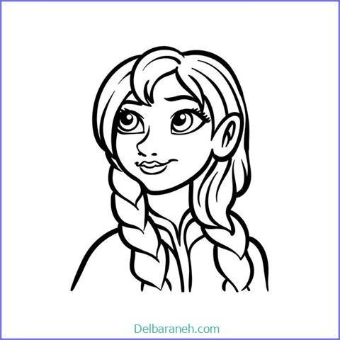  عکس نقاشی السا و آنا ساده