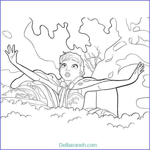  عکس نقاشی السا و آنا ساده