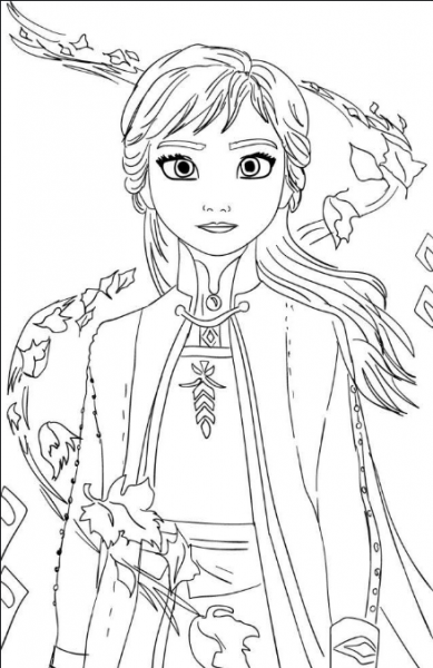  نقاشی السا آسان