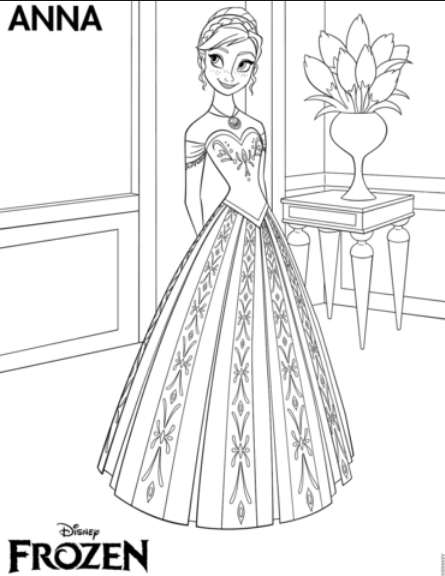  نقاشی السا آسان