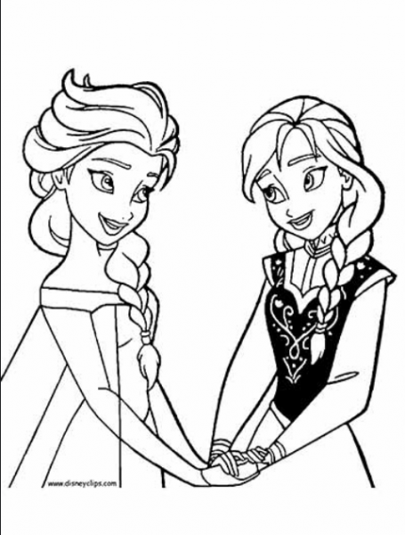  نقاشی السا آسان