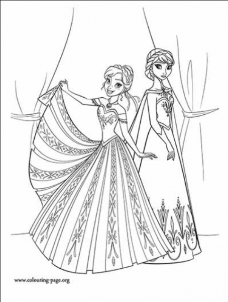  نقاشی السا آسان