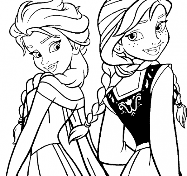  نقاشی السا آسان