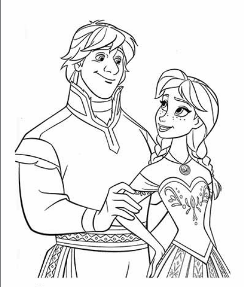  نقاشی السا آسان