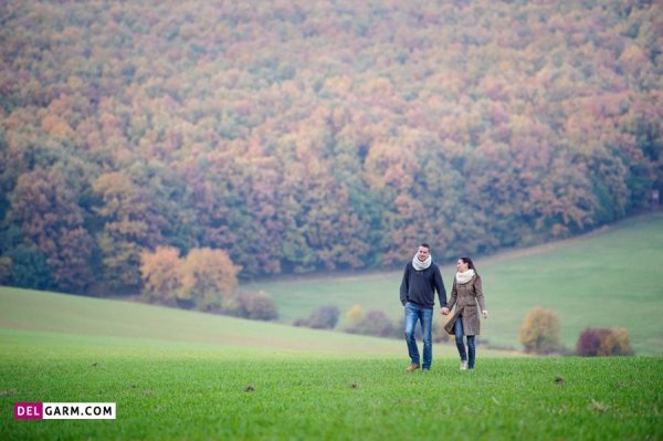  ایده عکس دو نفره عاشقانه در طبیعت