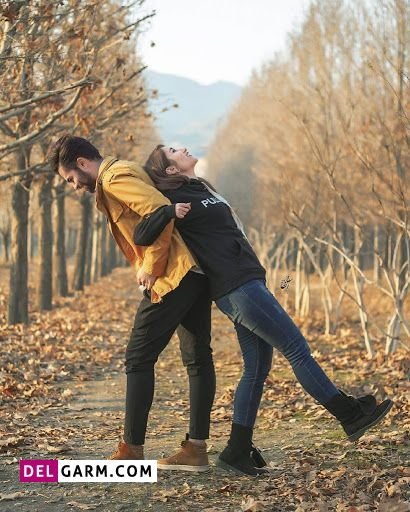  ایده عکس دو نفره عاشقانه در طبیعت