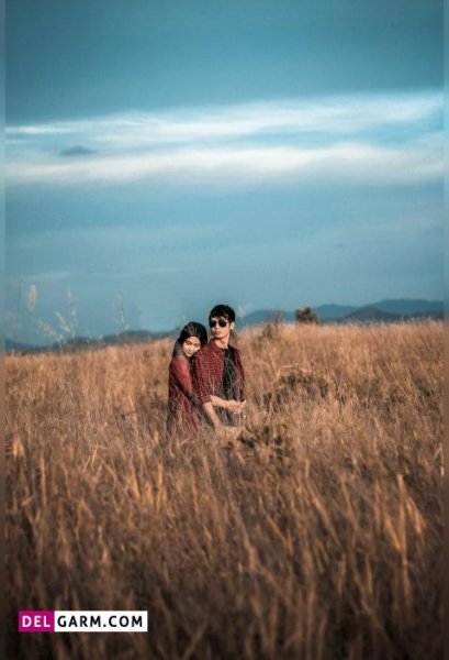  ایده عکس دو نفره عاشقانه در طبیعت