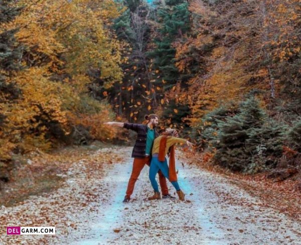  ایده عکس دو نفره عاشقانه در طبیعت