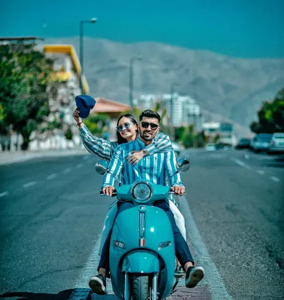  ژست عکس دو نفره