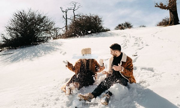  ژست عکس دو نفره