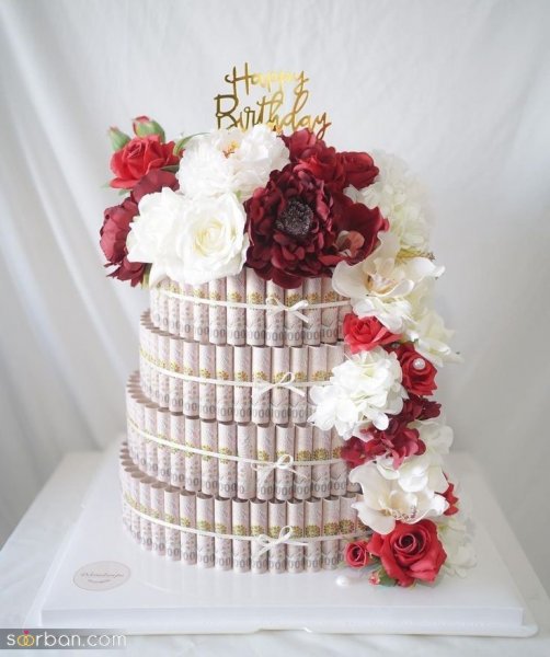  ایده عکس تزیین دسته گل با پول