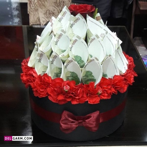  عکس دسته گل با پول ساده