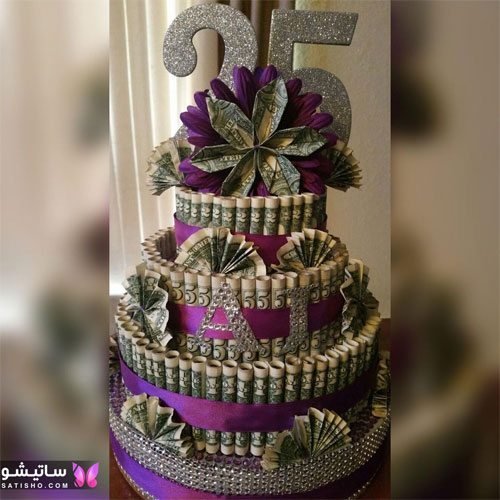  عکس دسته گل با پول ساده