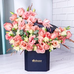  عکس سبد گل خواستگاری لوکس اینستا