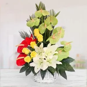  عکس سبد گل خواستگاری جدید