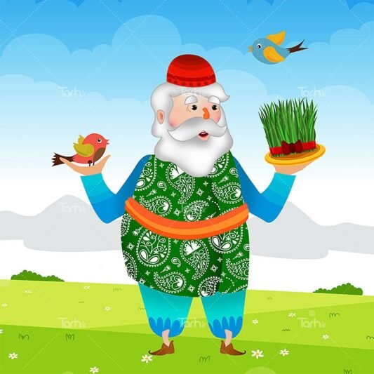  عکس پروفایل عمو نوروز کارتونی