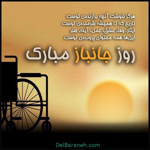  عکس روز جانباز