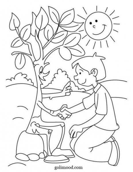  عکس درختکاری کودکانه