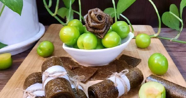  عکس گوجه سبز و لواشک