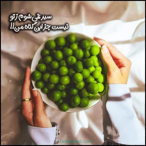  عکس گوجه سبز و توت فرنگی