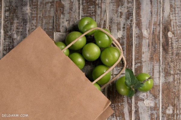  عکس گوجه سبز و چغاله خوشمزه