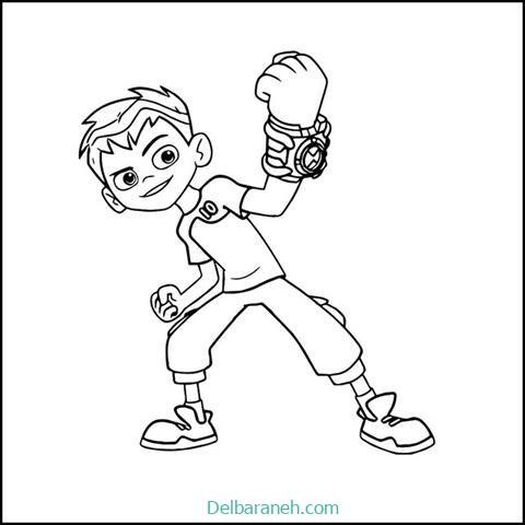  عکس نقاشی بن تن 10