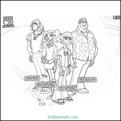  عکس نقاشی بن تن 10