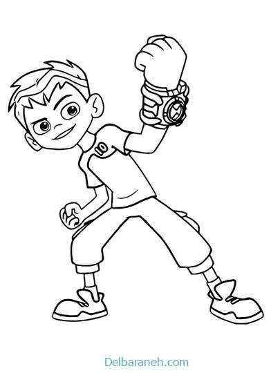  عکس نقاشی بن تن 10