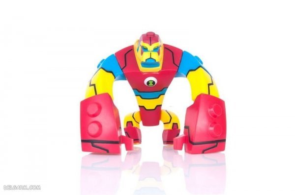 نقاشی موجودات بن تن رنگ شده