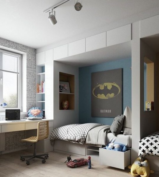  عکس اتاق خواب شیک پسرانه