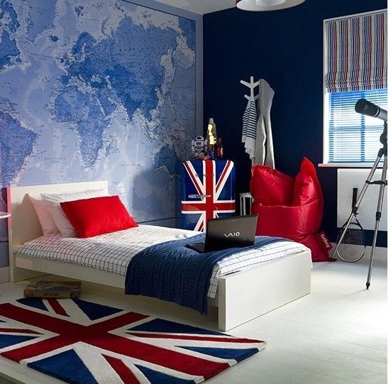  عکس اتاق خواب شیک پسرانه